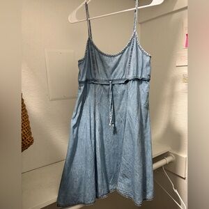 Rampage Light Blue Denim Dress